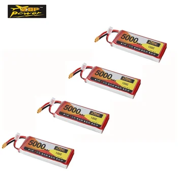 

1/2/4 PCS ZOP-Power 11.1V 5000mAh 100C 3S Lipo Battery XT60 Plug For FPV Racing Drone RC Multirotor Spare Part DIY Accessories
