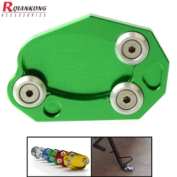 

Z 800 ER 6 z800 Motorcycle Kickstand Foot Side Stand Extension Pad Support Plate Enlarge For Kawasaki Z800 ER6 2013 2014 2015