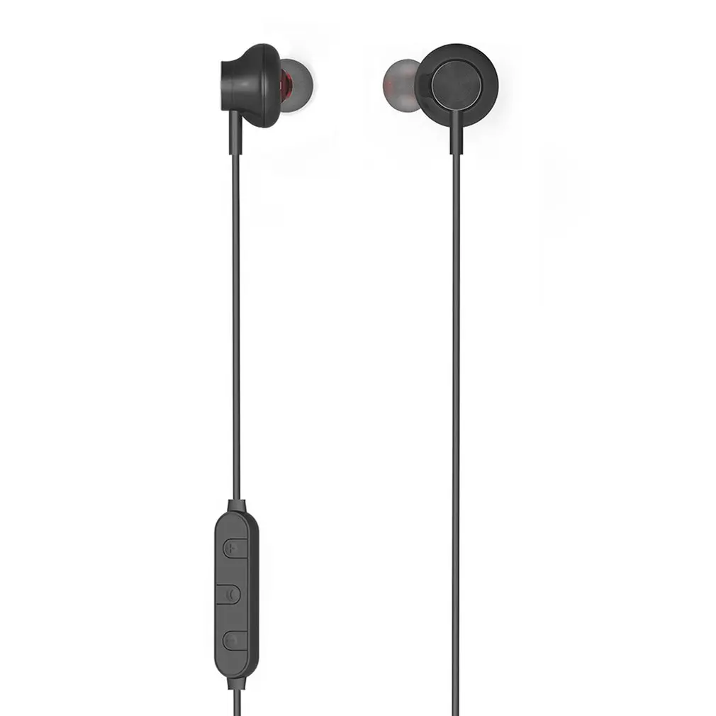 BT-08 беспроводная гарнитура с шейным ободком, Bluetooth 4,2, стерео наушники, наушники-вкладыши для занятий спортом, бега