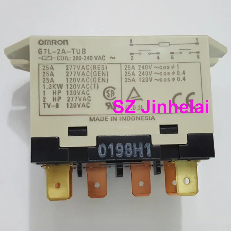 OMRON G7L 2A TUB Аутентичное Оригинальное реле 24VDC или 220 240VAC|Реле| |