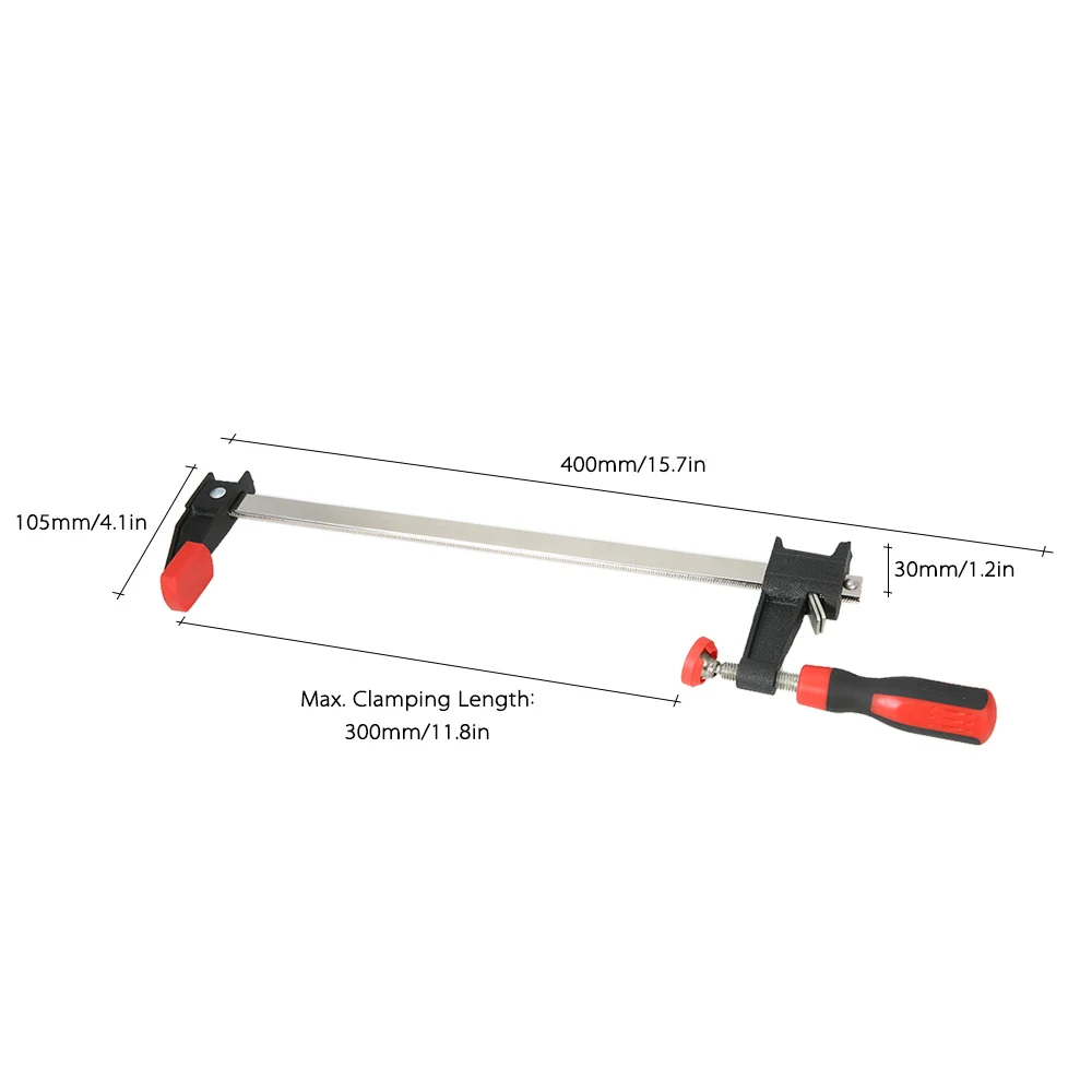 

Hot 6/12 inches F Shaped Economy Clutch Style Bar Clamp for Woodworking DIY Projects Bar Clamp