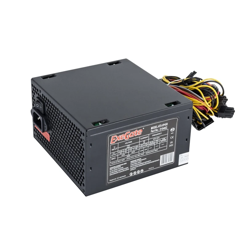 Блок питания ExeGate ATX-XP450 450W Black | Компьютеры и офис