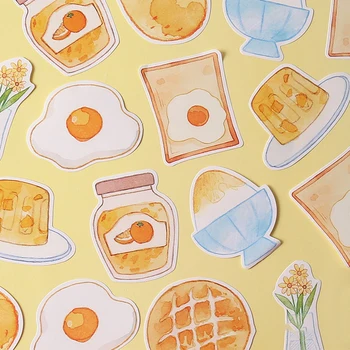 

30pcs/pack Pineapple Bread Food Memo Pad Note Paper Loose Leaf Notepad Bookmark DIY Scrapbooking Planner School Office Supplies