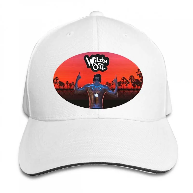 Wild n Out(2) бейсбольная кепка для мужчин и женщин, Кепка-Дальнобойщик, модная Регулируемая Кепка - Цвет: 2-White