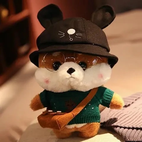 

Игрушка плюшевая в виде милой собаки Сиба-ину, 30 см