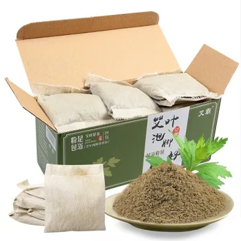 

24packs/box Artemisia argyi Herbal foot bath medicine men and women foot bath powder agent dampness and cold drive Health care