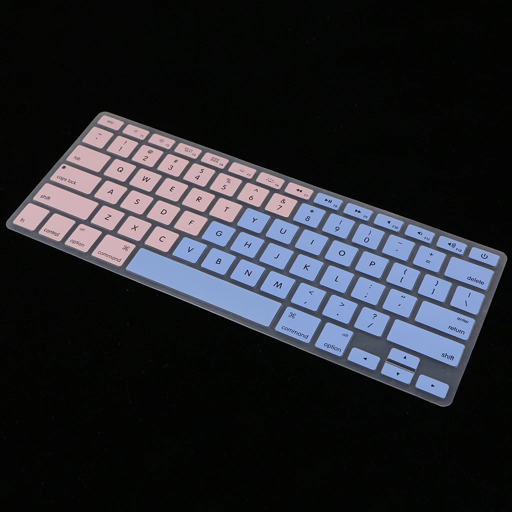 Dustproof Waterproof Silicone Keyboard Cover Skin Protector for Macbook Pro 13/15/17'' US Version 