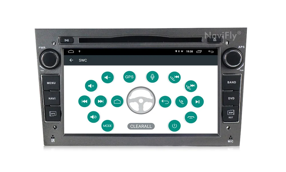 Discount Navifly 2 Din Android 9.1 Car Radio multimedia Player For Opel Astra Vectra Antara Zafira Corsa GPS Navigation Wifi car stereo 19