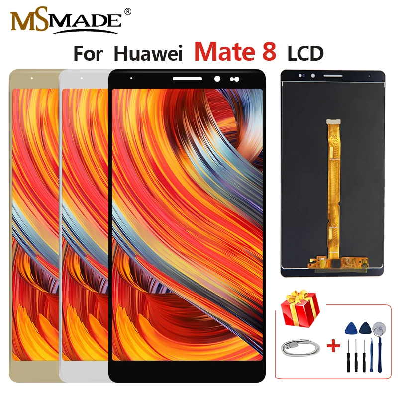 

Original For Huawei Mate 8 NXT-L29 LCD Display Touch Screen Digitizer Assembly Replacement Parts With Frame Free Shipping