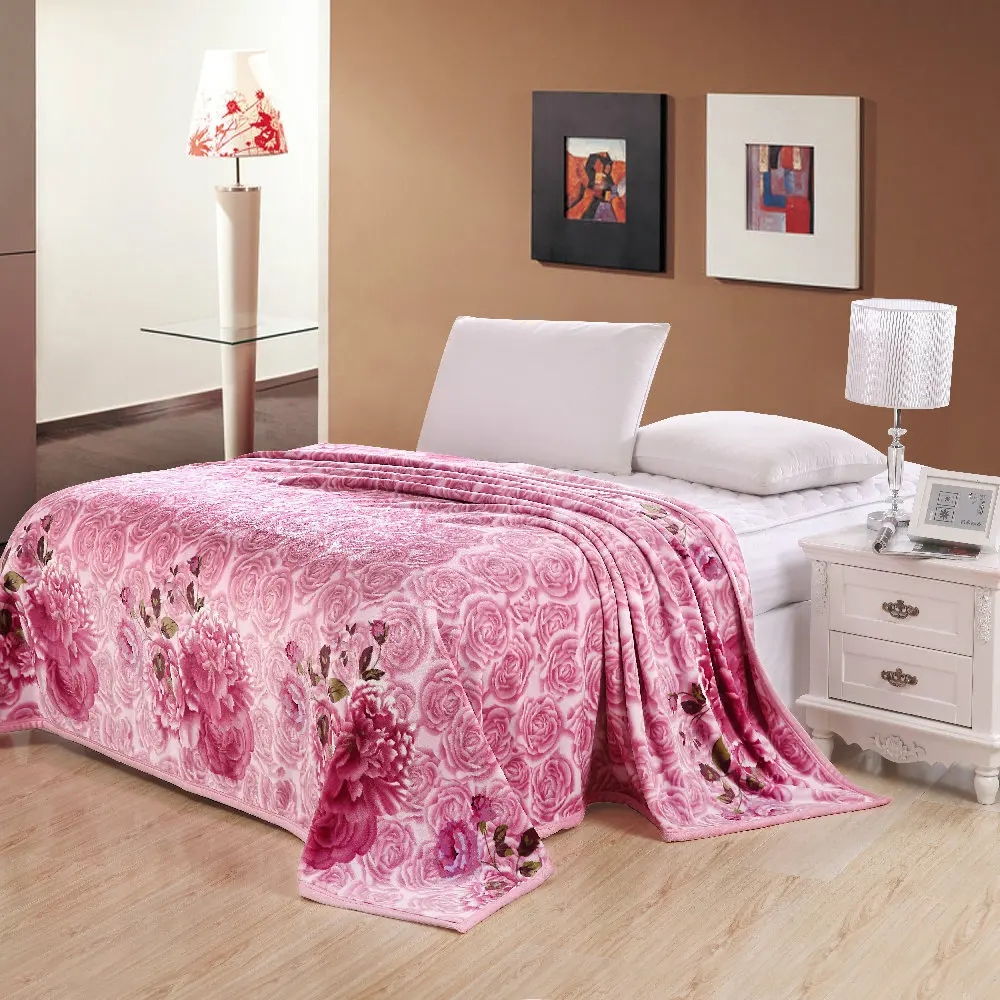 

New Style Blanket bd Fleece Blanket Thick Single Double Blanket bd Blanket Bed Blanket Manufacturers Direct Selling Wholesale