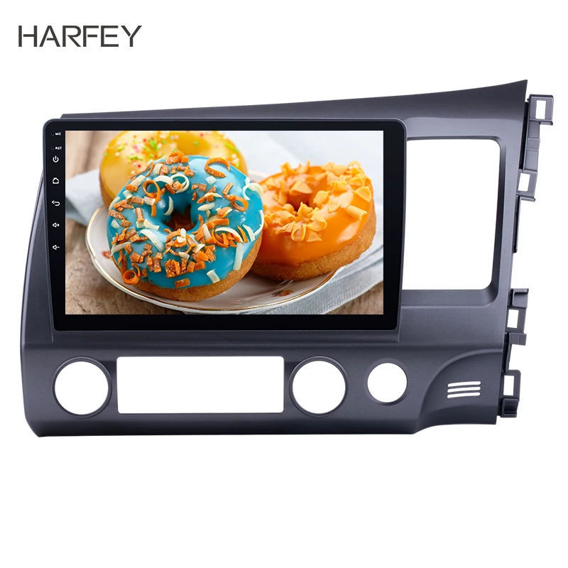 Harfey Автомагнитола 10 1 &quotNavi HD Android 9 0 мультимедийный плеер авторадио для Honda CIVIC RHD