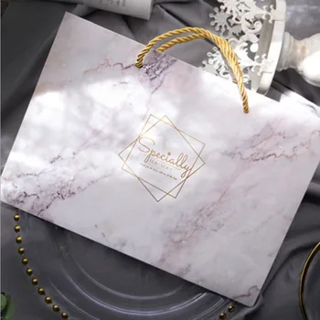

wedding gift box packaging transparent bag упаковка для подарков 10pcs wedding joyful marble gift bag set paper bags for gifts