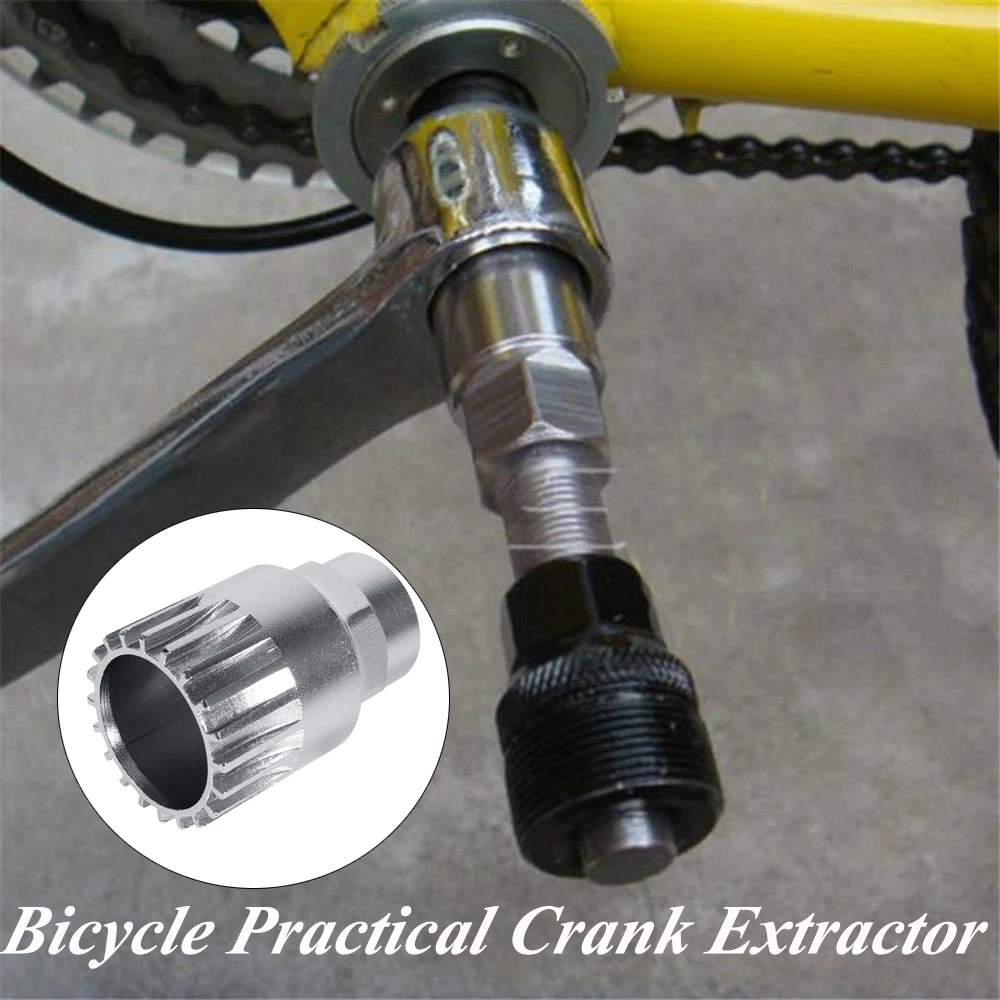 1 шт. открытый велосипедный велосипед кривошипный экстрактор инструмент для удаления нижнего кронштейна Съемник колес набор инструментов для ремонта Аксессуары для велосипеда