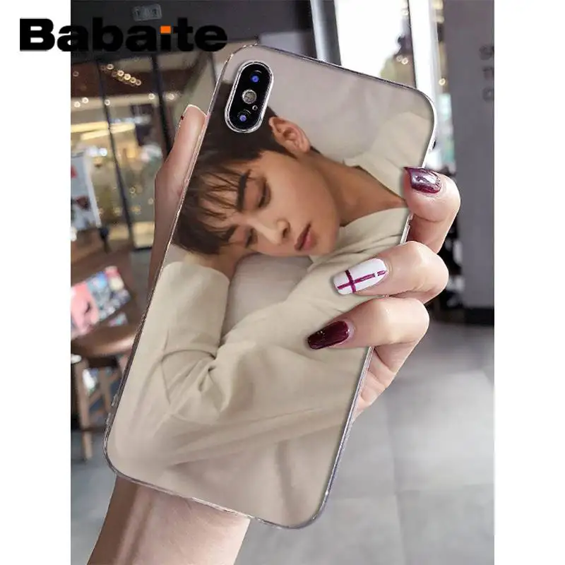 A7 Babaite cha eunwoo корейский oppa окрашенный красивый милый чехол для телефона для iPhone 8 7 6 6S Plus X XS MAX 5 5S SE XR 11 11pro 11promax - Цвет: A7