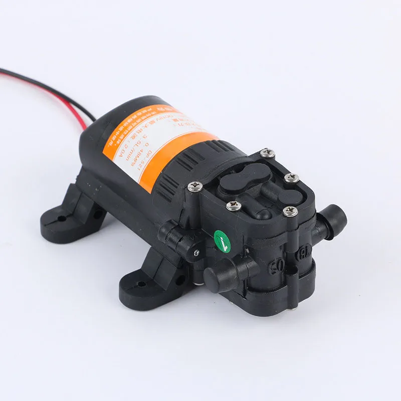 DC 12V 3.5L/Min 2.0A мембранный самовсасывающий водяной насос для сада/дома