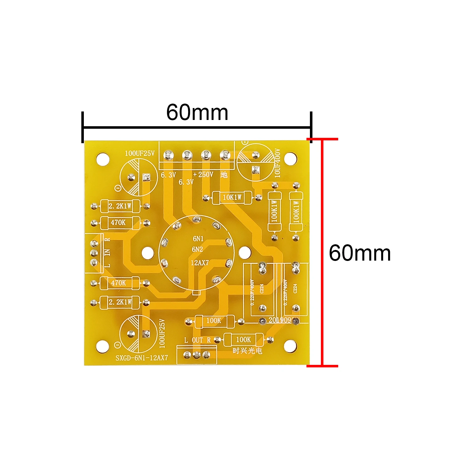 Ghxamp Tube Circuit Valve 6n2 Preamplifier Board Biliary Power Amplifier Drive Board Atualizado - Image 2