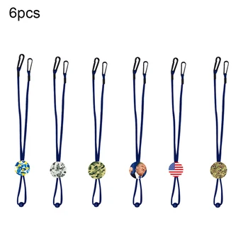 

Adjustable Face Mask Lanyard Handy Safety Mask Ear Conservation Holder Hanging Kid Adult Cartoon Mask Extension Rope Home Items