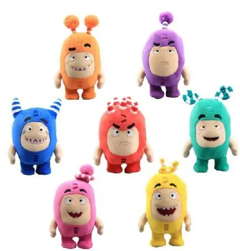 2020 18/24 см Oddbods мультяшный предохранитель Jeff Newt Odd ZEE Bods мягкие животные плюшевые