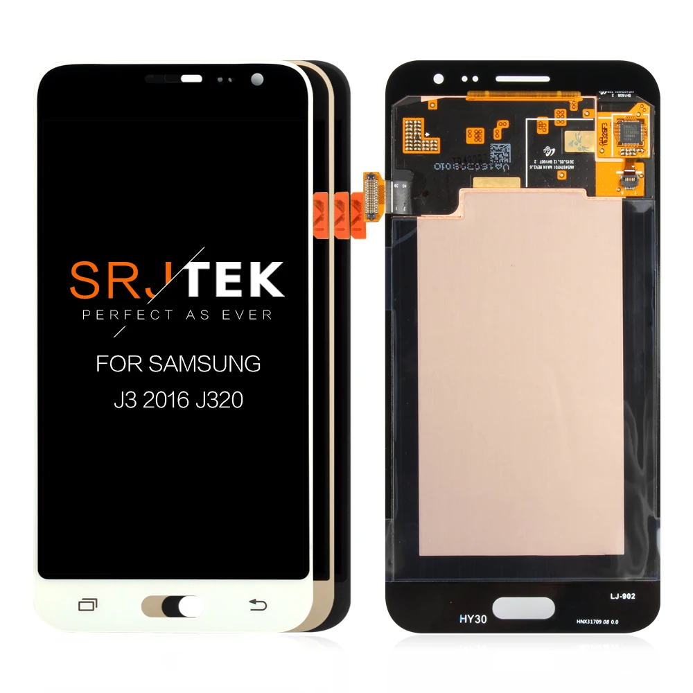 AMOLED/OLED/TFT j3 для Samsung J3 2016 дисплей J320 J320A J320F J320M сенсорный дигитайзер экран стекло