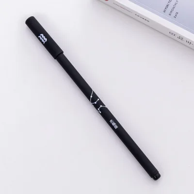 Креативная гелевая ручка с двенадцатью созвездиями, школьные принадлежности, гелевая ручка для офиса, корейские канцелярские принадлежности для школы, канцелярская ручка - Цвет: Water bottle