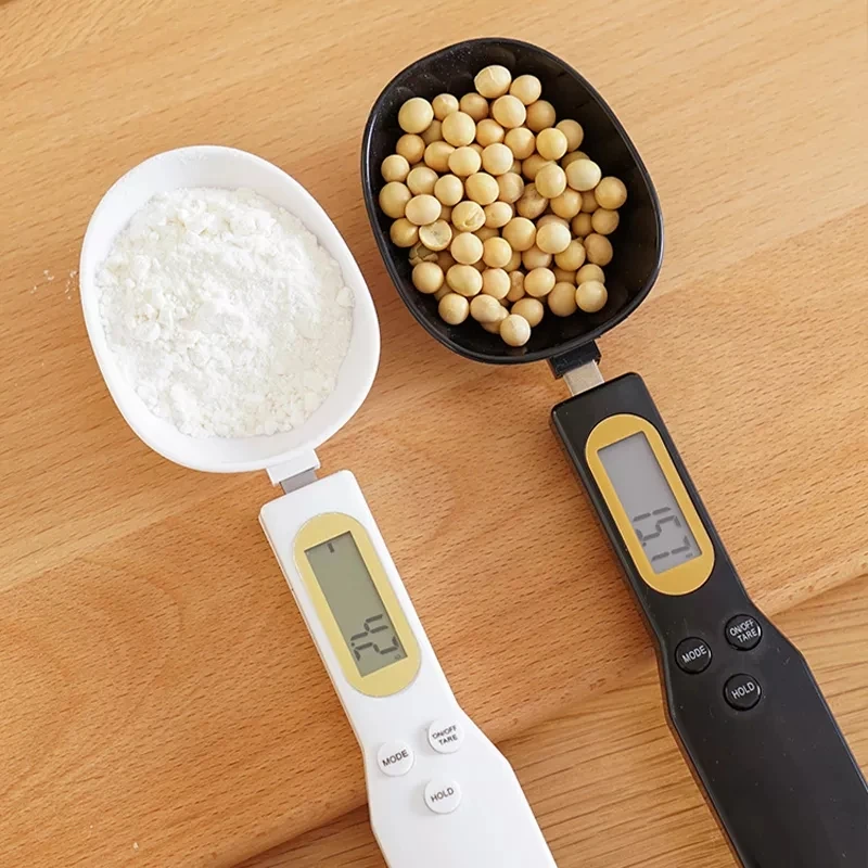 1pc Electronic Measuring Spoon Scale 500g 0.1g, LCD Display Digital Weight Measuring  Spoon, Kitchen Digital Spoon Scale