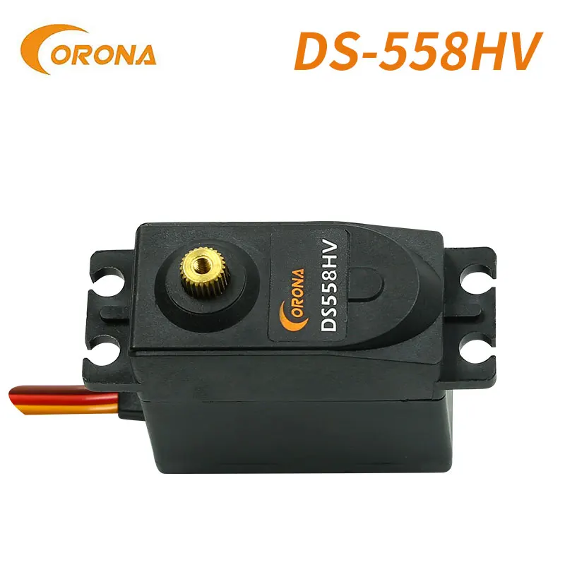 Corona DS558HV Digital Metal Gear Servo 14kg / 0.18sec / 58g 6/7.4V for RC AirPlane RC CAR Helicopter ROBOT