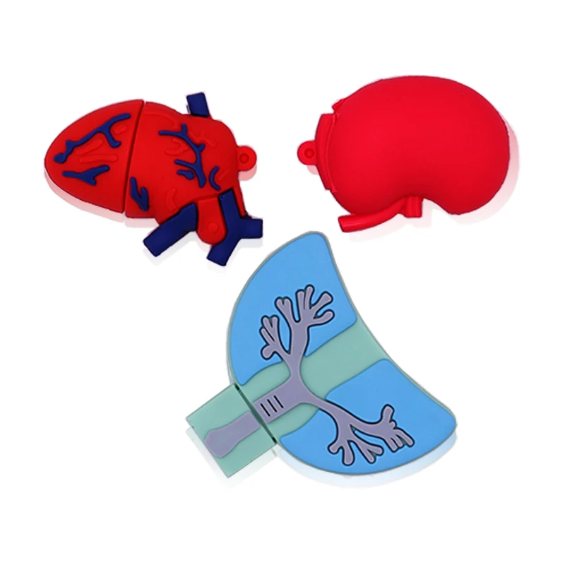 

Funny USB Flash Drives 16GB Human organs Cute Pendrive 64GB 8GB Memory Stick Pen Drive 32GB I Flash Disk 4GB Storage Device