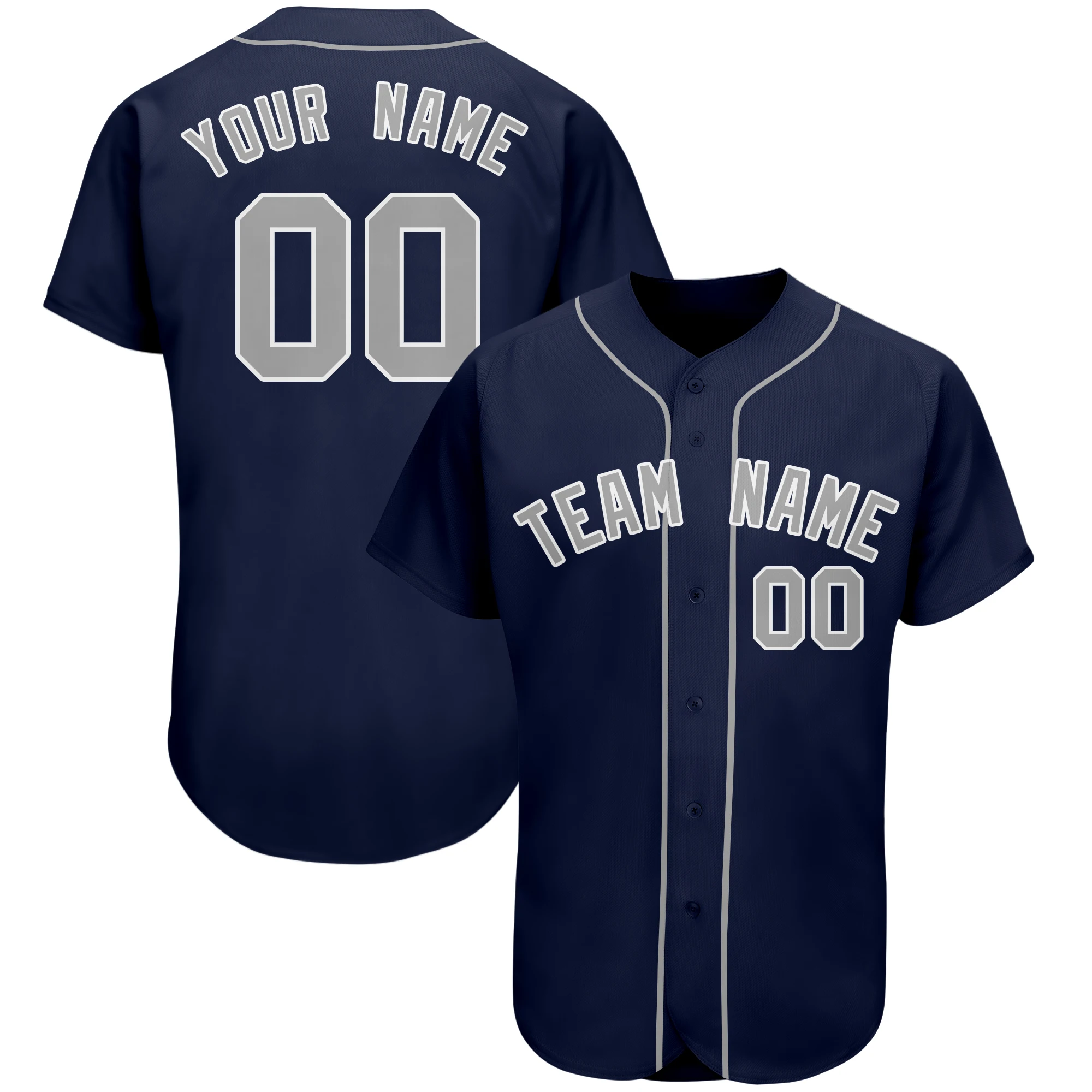 Baseball Jersey Embroider Name Number High-quality Breathable Sportswear for Men Outdoors Big size Hip Hop Streetwear