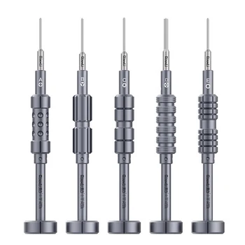

5PCS Assorted Style Non-slip 3D Mobile Phone Repair Screwdrivers Screw Drivers Tool for Watch Tablet Camera Eyeglass Repairing