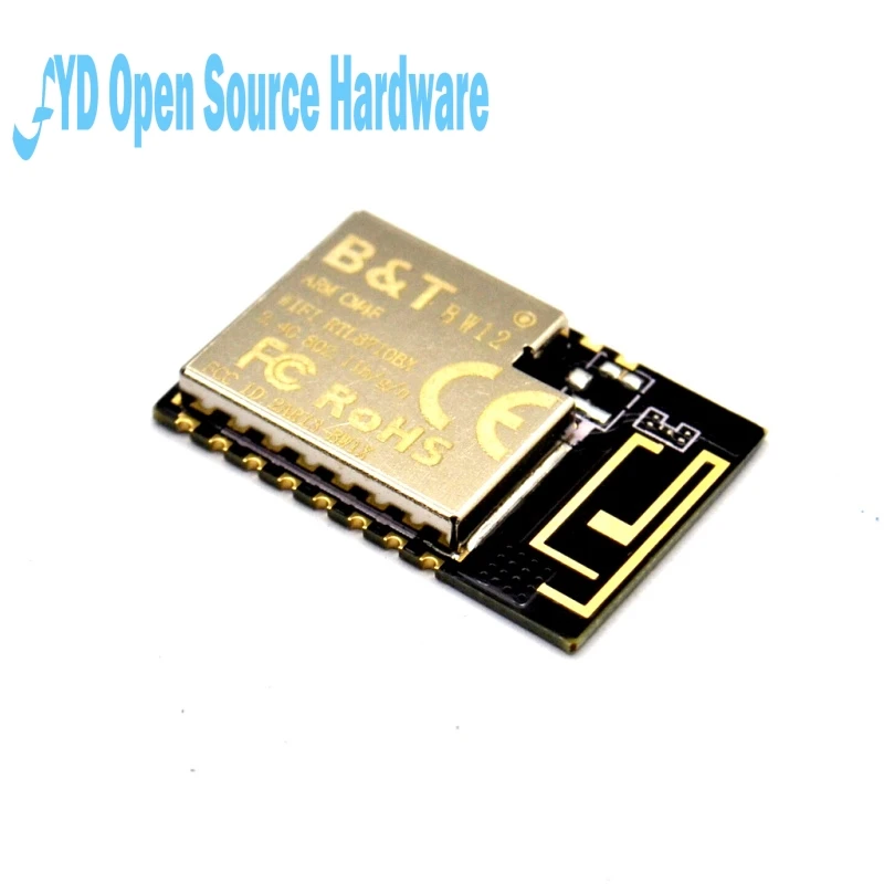 

1pcs BW12 WiFi Wireless Module RTL8710BX SoC Wireless Transceiver Module Wi-Fi Controller IoT