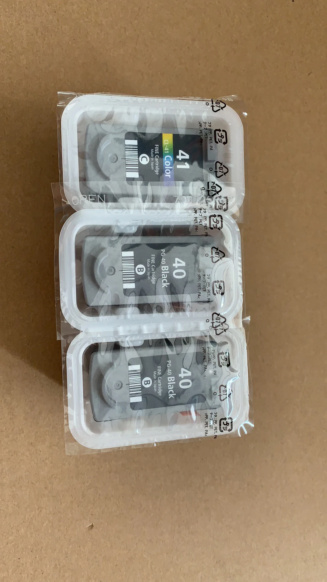 

1set ink cartridges PG-40 PG40+ CL-41 for Canon MP140 MP160 MP170 MP460 MP470 iP1200 iP1300 iP1600 iP1700 iP1800 iP1900 iP2200