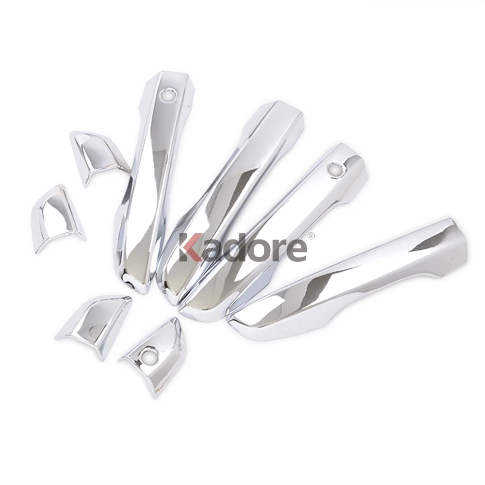 Для Honda Civic седан хромированные дверные ручки двери чаша крышка чашки накладка ободок литья гарнир объемного звучания