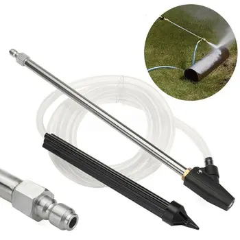 

Sandblaster Pressure Washer Sand Wet Blasting Nozzle Gun 1/4Inch Quick Connect