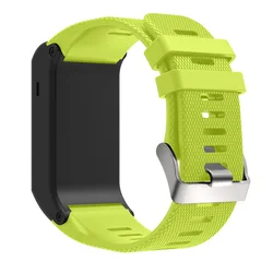 Soft Silicone Replacement Watch Strap with Tool - Versatile and Comfortable Accessory (Green)