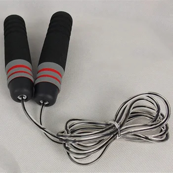

Speed Skipping Jump Rope Anti-Slip Adjustable Foam Grip Handles Gym Exercise Excellent Workmanship Resistant To Breakage