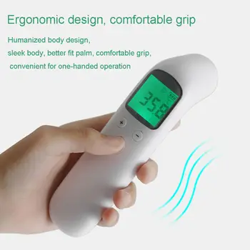 

2020 New Thermometer Infrared Digital Body Measurement Forehead Ear Non-Contact Adult Body Children Fever Household Thermometers