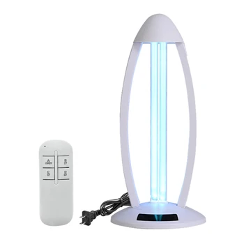 

Sterilizer Disinfection Deodor 38W UVC Ozone Sterilizer Lamp Portable Remote Control Mite Disinfection Light for Home