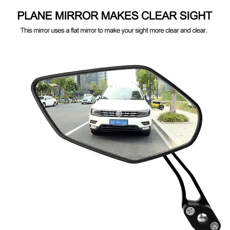 Aluminum Alloy Bike Mirrors Bike Motorcycle Electric Bicycle Mountain