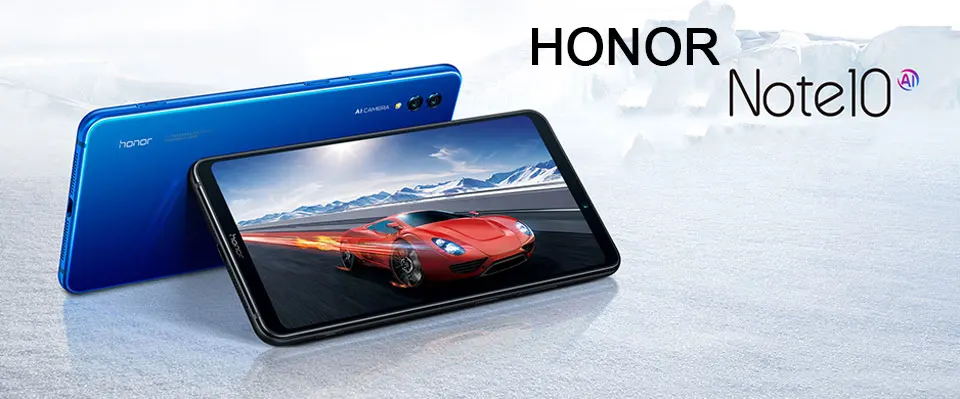 Honor Note 10 Kirin 970 Восьмиядерный мобильный телефон 6,95 дюймов Android 8,1 отпечаток пальца ID NFC 5000 мАч OTA 8 Гб ram 128 ГБ rom