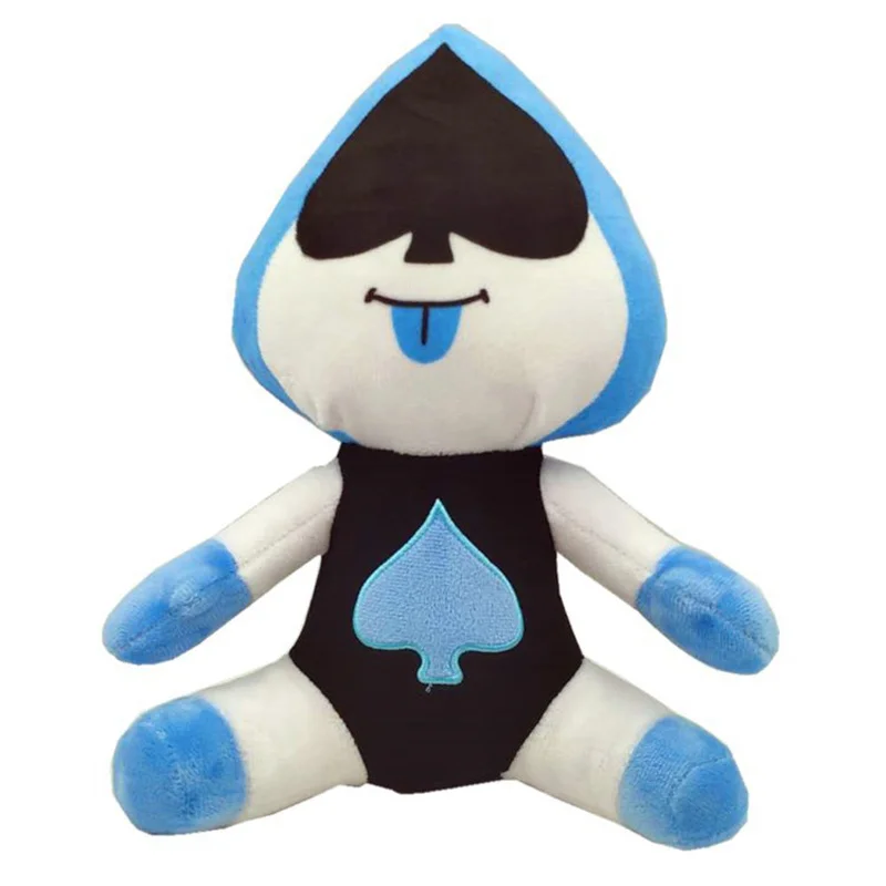 23-28 см Undertale плюшевые игрушки куклы Sans Frisk Chara Asriel Lancer Temmie Toriel мягкие игрушки для детей подарки на день рождения - Цвет: Lancer 28cm