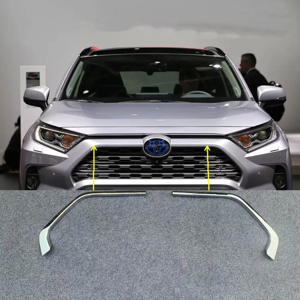 AITWATT для Toyota RAV4 RAV 4 передний 3D бампер сетка вентиляционное отверстие решетка грязи грили крышка планки автомобиля Стайлинг 2 шт