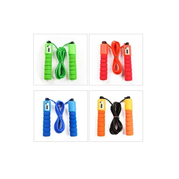 Jump Rope Skipping Electronic Counter Adjustable Fast Speed Counting Skipping Rope Wire Gym Workout Equipments