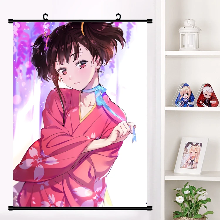 Японское аниме кабанери железной крепостной мумэй настенный плакат Otaku коллекция домашнего декора - Цвет: U