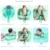 Dropship Mambobaby Non-Inflatable Swim Float Solid Infant Trainer Swimming Training Toys with Adjustable Safety Strap