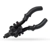 Allsome 3 in 1 Manual Ram Gun Riveting Nut Gun Riveter Reaming Gun Powerful M3-M10 Nut Kit Multi Reaming 3