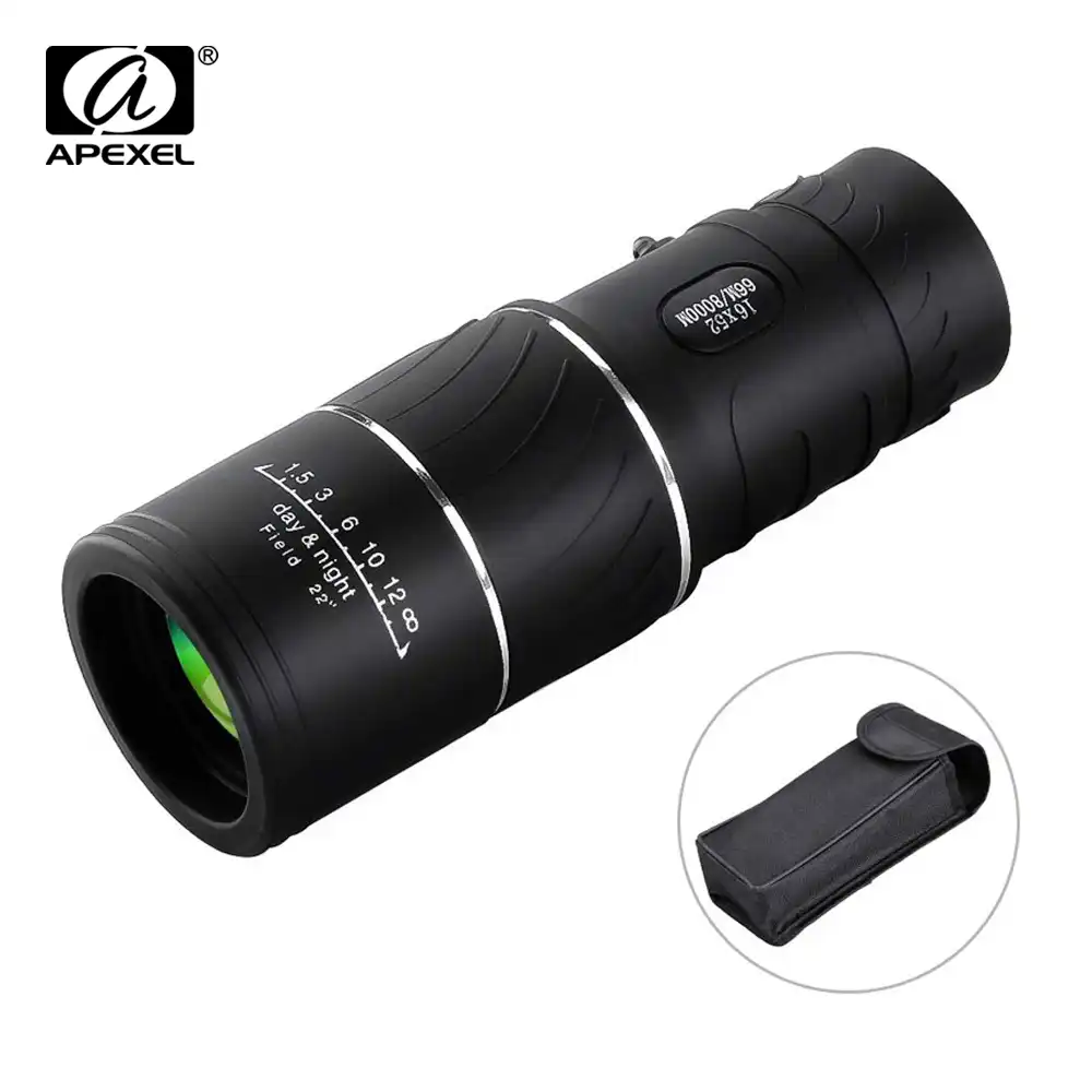 16x52 hd monocular telescope