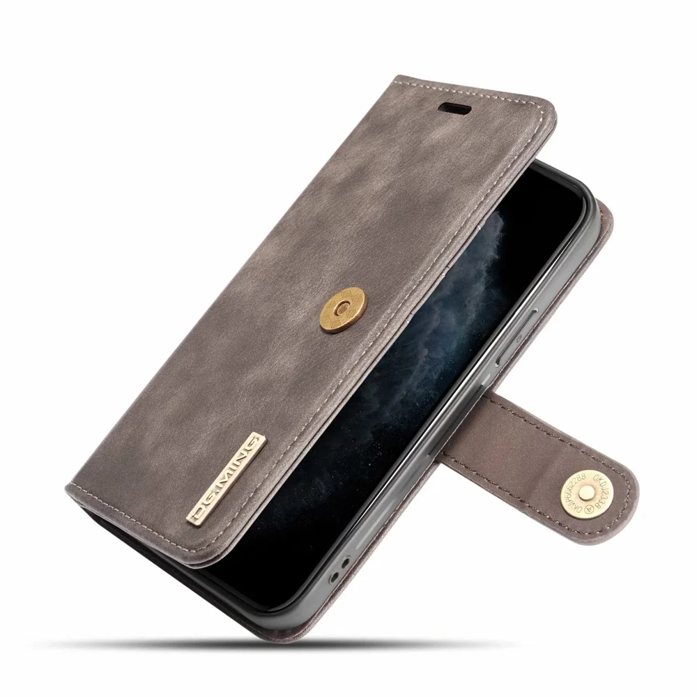 Magnetic Leather Case for iPhone 12 Mini 11 Pro XS Max XR X 8 7 6S 5G Plus Wallet Detachable 2 in 1 Removable Card Cover Case