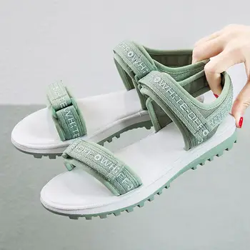 

AIBA new fashion Women's flat Sandals Open Toe Casual woman slippers women casual shoes 2020 for summer