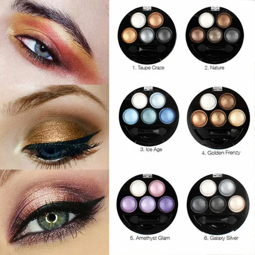

Pigment Eyeshadow Palette Eye Shadow Powder Shimmer Makeup Waterproof Profissional Make Up Warm Color