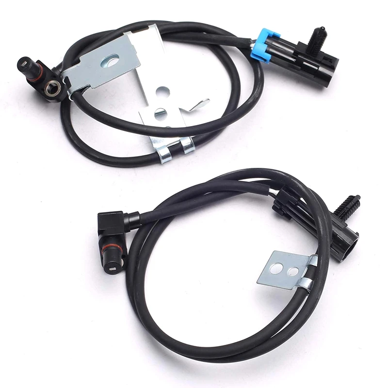 15991986 ABS Wheel Speed Sensor Front Left &amp Right for Chevy K1500 K2500 Chevrolet Tahoe Blazer S10 Astro Express Avalanche Silv |
